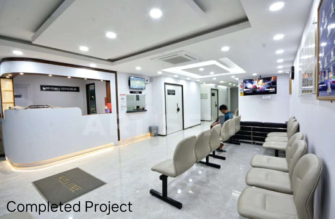 Clinic, built