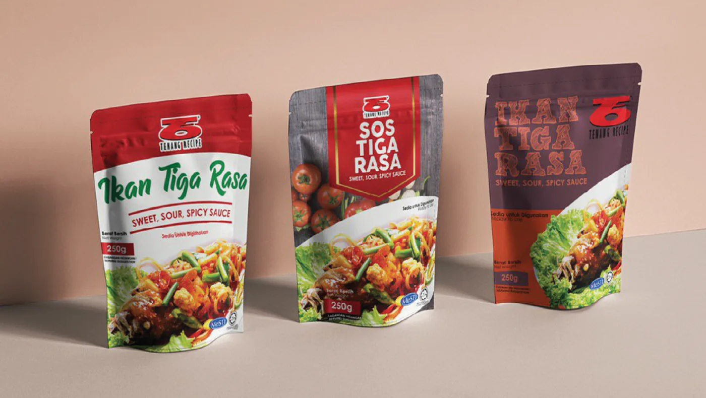 Ikan Tiga Rasa sauce pouches