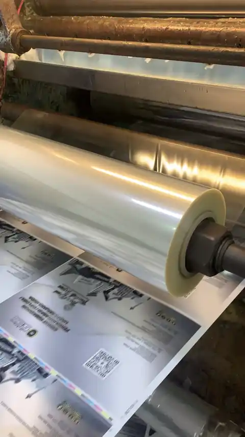 Laminating printed sheets